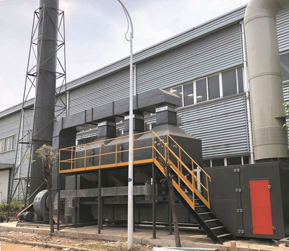 活性炭+催化燃燒案例 活性炭+催化燃燒案例